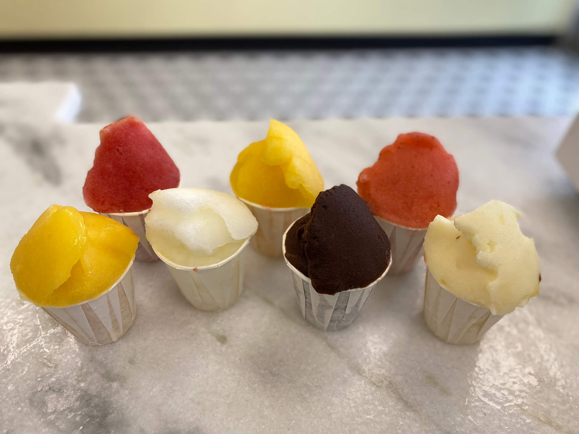 DiCosmos ice cream cups