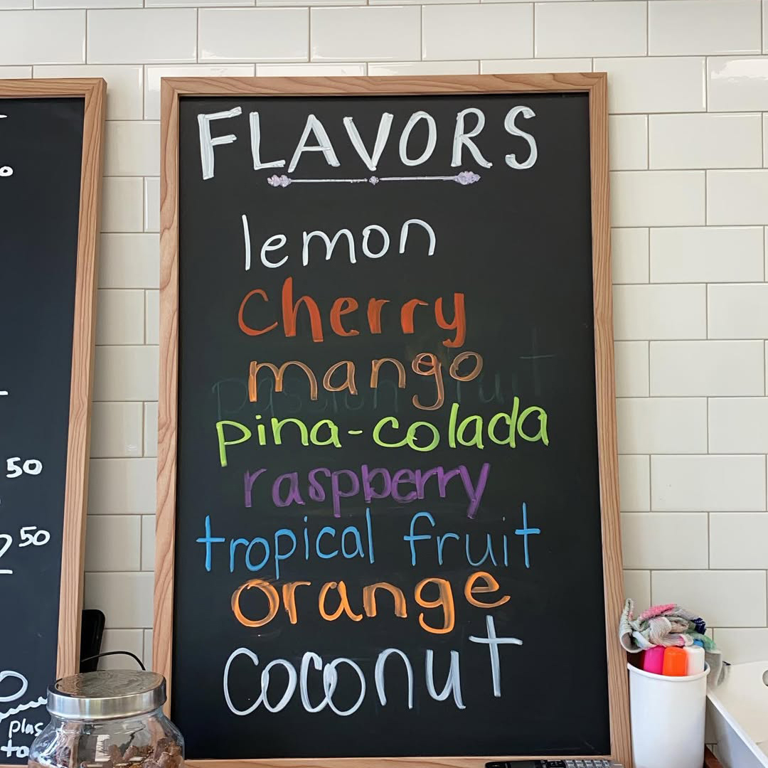 flavors sign